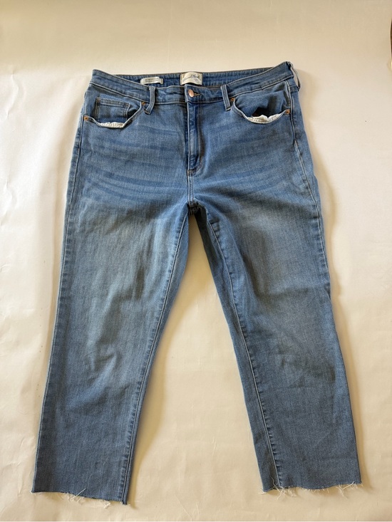 Universal Thread Denim - Classic Blue Women’s high rise slim straight Jeans: size 14